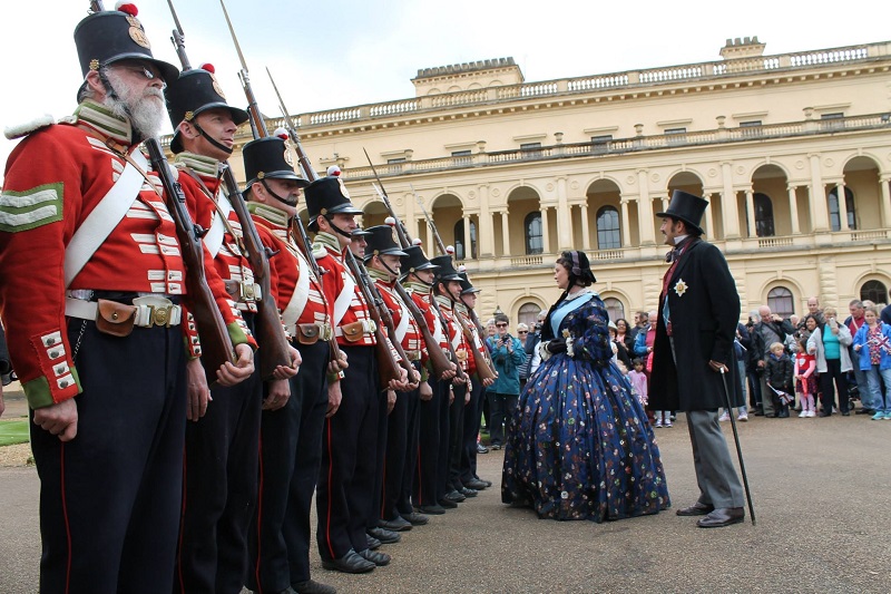 19th Foot at Osborne House 2010